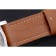 Panerai Radiomir Brushed Stainless Steel Case Black Dial Brown Leather Strap