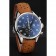 Tag Heuer Carrera SpaceX Silver Bezel with Black Dial and Light Brown Leather Strap tag265  621536