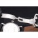 Cartier Ronde Second Time Zone White Dial Stainless Steel Case With Diamonds Black Leather Strap  622804