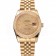 Swiss Rolex Datejust Champagne Dial Diamond Bezel Gold Jubilee Bracelet 1454098