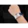 Franck Muller Long Island Classic White Dial Diamonds Case Blue Leather Band  622376