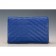 Saint Laurent Monogram Wallet On Chain Blue