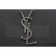 Saint Laurent Sunset Grey Leather Bag 18927385