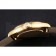 Swiss Rolex Cellini White Dial Gold Case Black Leather Strap