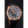 Cartier Calibre Tourbillon Black Dial Gold Case Black Leather Strap  622754