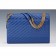 Saint Laurent Classic Monogram Satchel Rolay Blue 607883