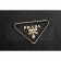 Prada Medium Saffiano Lux Top Handle Black