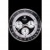 Rolex Daytona Cosmograph Wall Clock Black-Red  622480