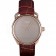 Hermes Classic Croco Leather Strap Silver Dial 801395