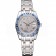 Rolex Datejust Diamond Dial Blue Jewels Bezel Stainless Steel Case And Bracelet  622834