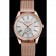 Patek Philippe Calatrava Small Seconds Silver Engraved Dial Rose Gold Case And Bracelet