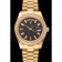 Swiss Rolex Day-Date Diamonds And Rubies Black Dial Gold Bracelet 1454101
