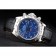 Rolex Daytona Stainless Steel Case Blue Dial Black Leather Strap