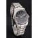 Swiss Rolex Datejust Black Dial Roman Numerals Stainless Steel Case And Bracelet