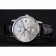 Piaget Altiplano Date Silver Dial Stainless Steel Case Black Leather Strap