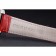Cartier Tank MC Stainless Steel Diamond Case White Dial Red Leather Strap  622173