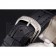 Franck Muller Double Mistery Ronde Black Dial Stainless Steel Case Black Leather Strap