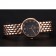 Omega De Ville Prestige Black Dial With Diamonds Rose Gold Case And Bracelet