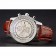Breitling Navitimer World White Dial Brown Leather Bracelet  622514