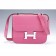 Hermes Constance Pink with Silver Buckle