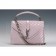 Saint Laurent College Monogram Patent Leather Medium Dusty Rose Bag 18927012