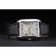 Cartier Tank Anglaise 36mm White Dial Stainless Steel Case Black Leather Bracelet