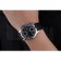 Patek Philippe Geneve Two Dial Black Dial Stainless Steel Bezel Black Leather Band  622145