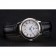 Omega De Ville Prestige Small Seconds White Dial Blue Numerals Stainless Steel Case Black Leather Strap