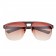 Prada Sporty Square Brown Frame Linea Rossa Logo Sunglasses 308310