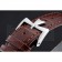 Vacheron Constantin Traditionnelle Tourbillon White Dial Diamond Numerals Brown Leather Bracelet 1454064