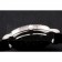 Patek Philippe Calatrava Black Dial Double Ribbed Bezel Stainless Steel Case Black Leather Strap