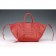 Celine Luggage Phantom Tote Red
