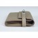 Hermes Kelly Long Wallet Grey 608073