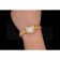 Swiss Rolex DayJust Diamond Pave White Dial Gold Diamond Bracelet 1453957