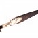 Cartier Panthere Detail Gold Frame Gradient Lenses Sunglasses 308132