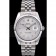 Rolex Swiss DateJust Stainless Steel Ribbed Bezel Silver Dial 41996