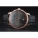 Swiss Vacheron Constantin Patrimony Grey Dial Gold Diamonds Case Black Leather Bracelet    1454173