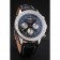 Swiss Breitling Navitimer Black Dial Stainless Stell Case Black Leather Strap