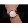 Omega Tresor Master Co-Axial White Dial Rose Gold Case Brown Leather Strap