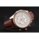 Breitling Bentley Motors Speed Gold Case White Dial Brown Leather Bracelet 622233