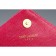Saint Laurent Monogram Wallet On Chain Fuchsia
