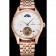 Omega De Ville Moonphase Tourbillon White Dial Rose Gold Case And Bracelet