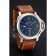 Panerai Luminor Marina Stainless Steel Bezel Brown Leather Bracelet  622313