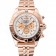 Breitling Chronomat 44 White Dial Rose Gold Bracelet  622518