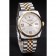 Rolex DateJust Two Tone Stainless Steel 18k Gold Plated Silver Dial 98084