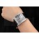 Franck Muller Master Square Diamonds Dial Diamonds Case Black Leather Band  622358
