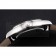 Swiss Rolex Cellini Black Dial Stainless Steel Case Black Leather Strap