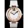 Cartier Ballon Bleu White Leather Strap  621449