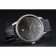 Swiss Vacheron Constantin Patrimony Grey Dial Silver Diamonds Case Black Leather Bracelet 1454163