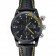 Maurice Lacroix Pontos S Supercharged Black And Yellow Dial Black Leather Bracelet 1454223